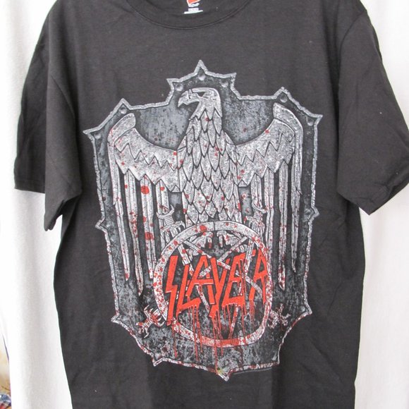Slayer Other - Slayer Eagle Logo Unisex T-Shirt - Medium